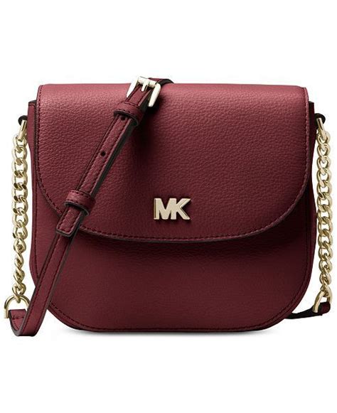 michael kors half dome crossbody oxblood|michael michael kors half dome crossbody.